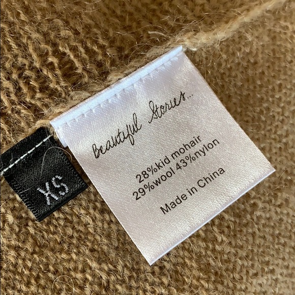 EUC Beautiful Stories mohair/wool sweater vest - Picture 5 of 7